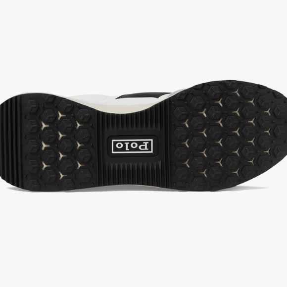 Polo Ralph Lauren Men's Train 89 Lace-Up Suede/Nylon Sneakers, Size 9.5 - Picture 3 of 11